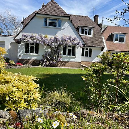 Charming Bournemouth House With Beautiful Spacious Gardens, 5 Min Drive To Beaches, Free Parking For 2-3 Cars Екстер'єр фото